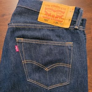 Infamous Raw Indigo Levi 501